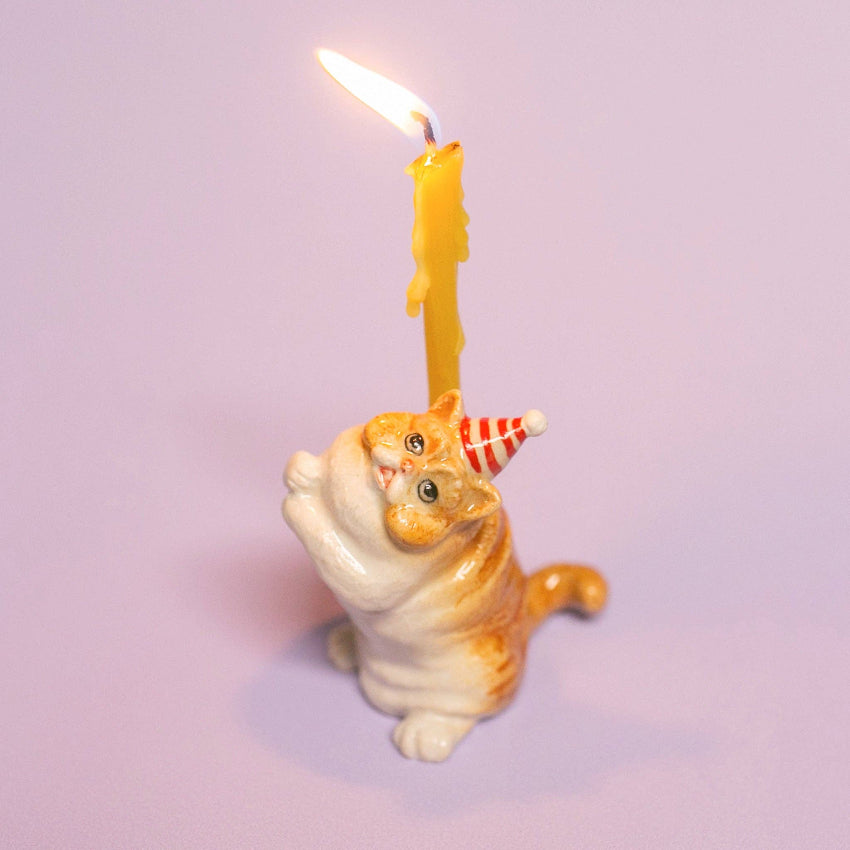 Shorthair Cat Cake Topper - Camp Hollow