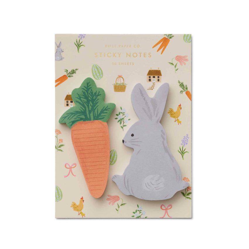 Spring Farm Easter Sticky Notes - Rifle Paper Co. – Paper and Grace