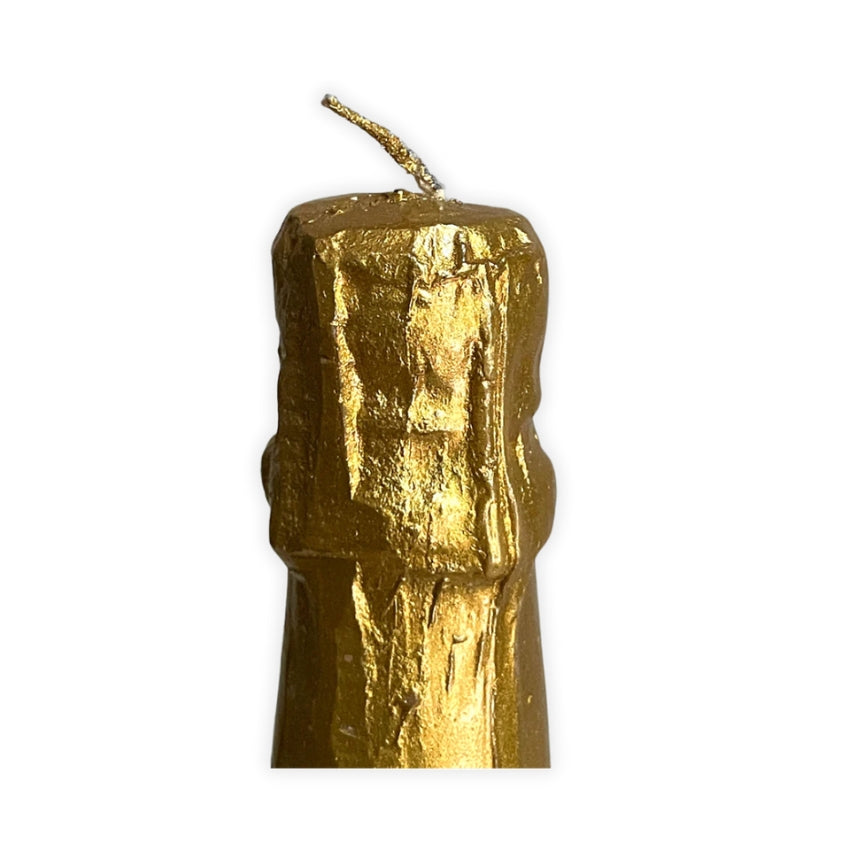Spumante Sparkling Wine Bottle Candle - Medium