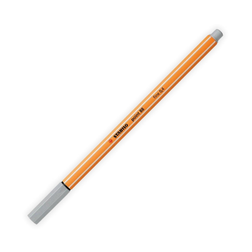 Stabilo Point 88 Fineliner Pen - No. 94, Light Gray