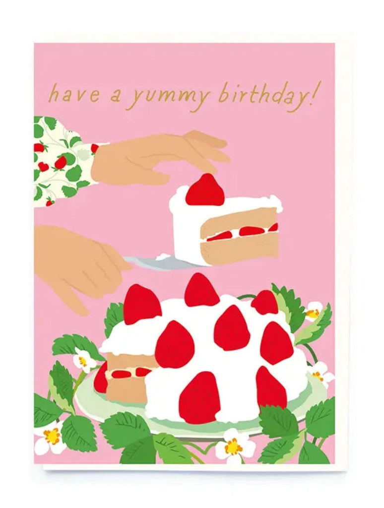 Strawberry-Cake-Birthday-Card