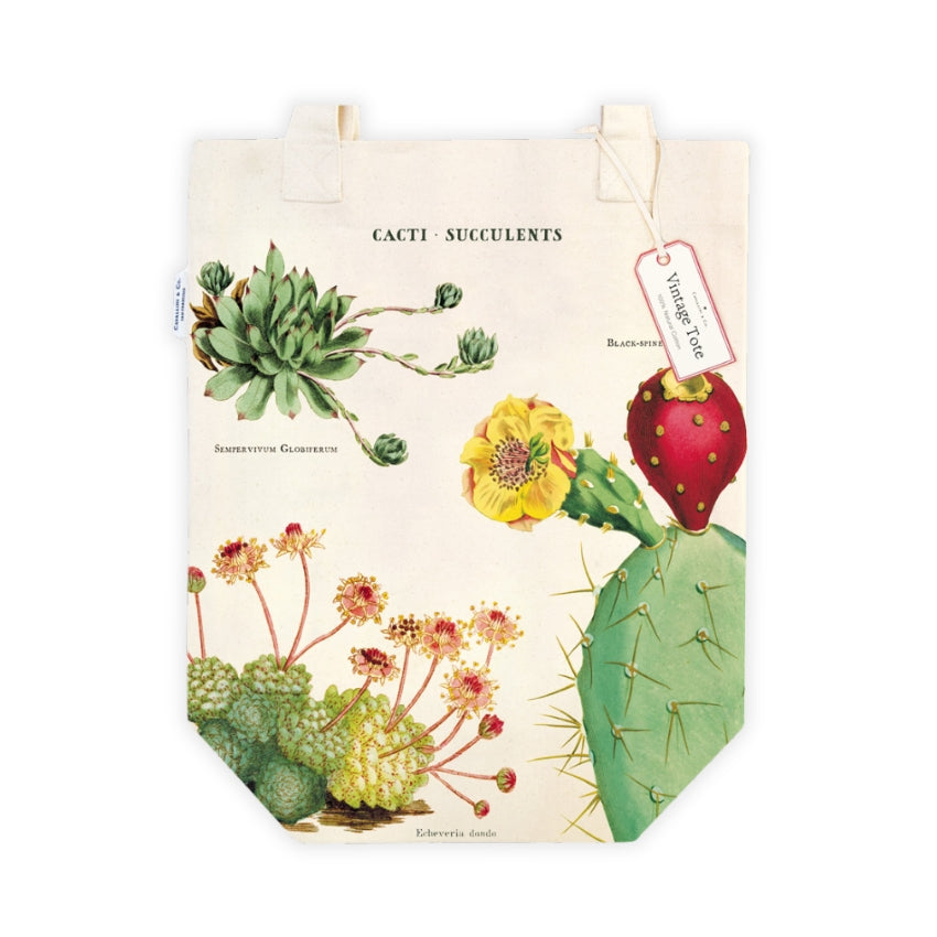 Succulents Tote Bag - Cavallini & Co.