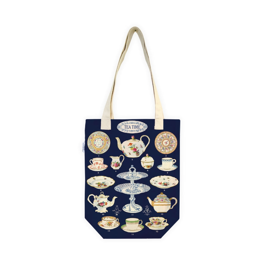 Tea Time Tote Bag - Cavallini & Co.