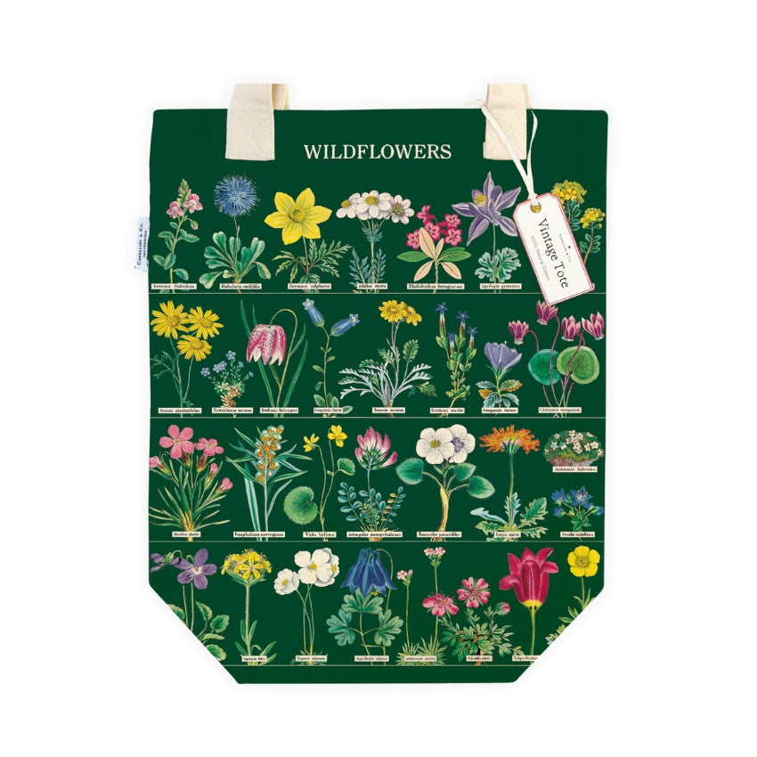 Wildflowers Edition 2 Tote Bag - Cavallini & Co.