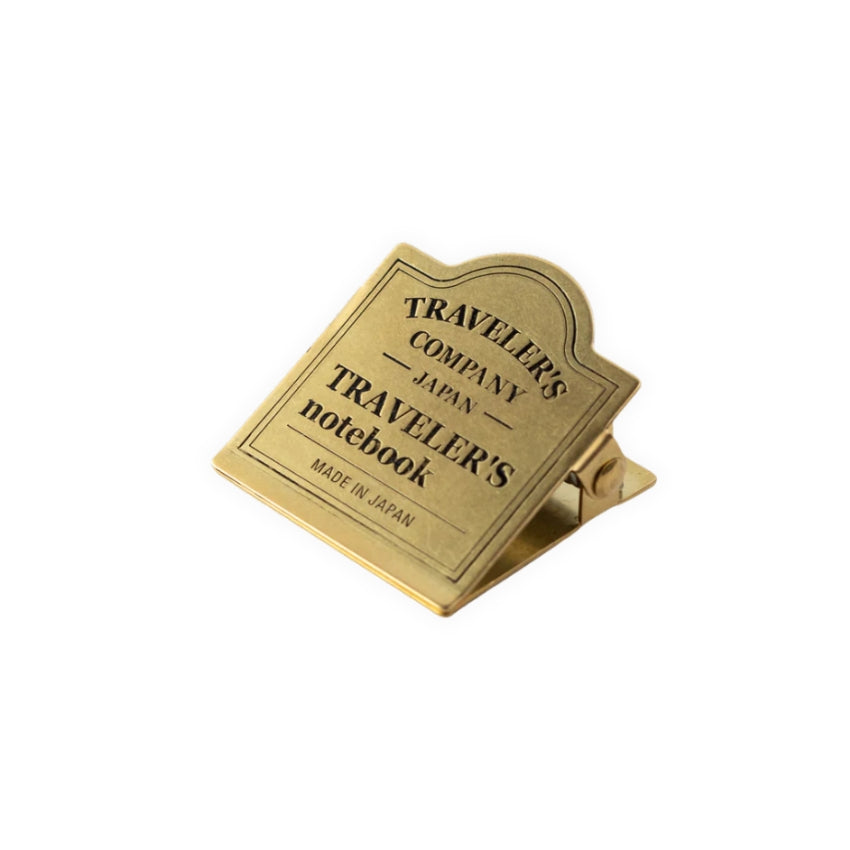 TRAVELER'S COMPANY Brass Clip - TRC Logo