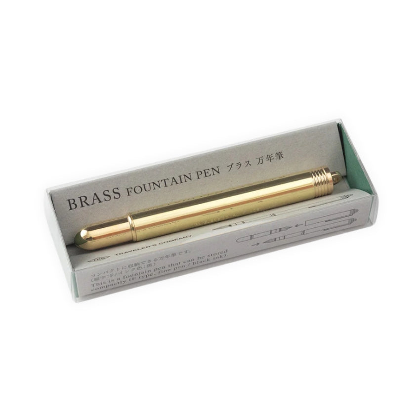 TRAVELER'S COMPANY Brass Fountain Pen