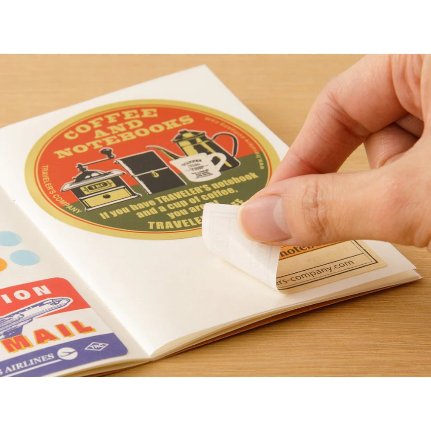 TRAVELER'S COMPANY Refill, Passport Size - (017) Sticker Release Paper
