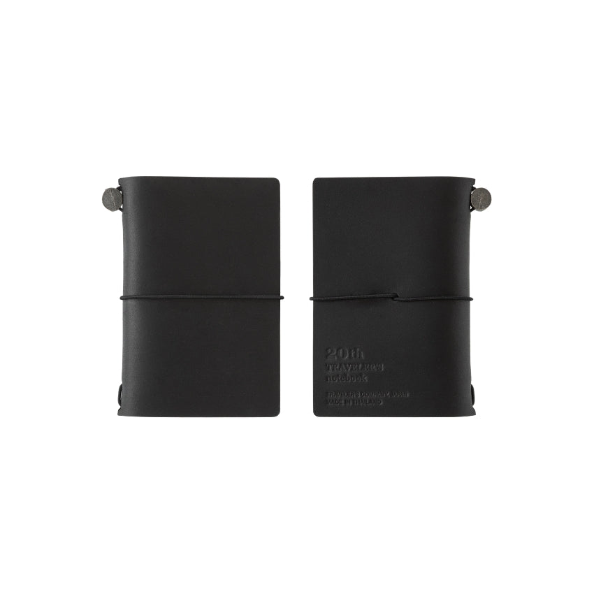TRAVELER'S COMPANY Notebook Card Size 20th Anniversary Set, Black
