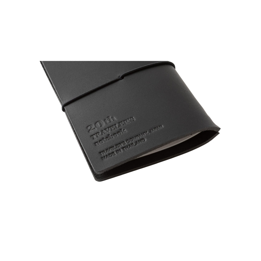 TRAVELER'S COMPANY Notebook Card Size 20th Anniversary Set, Black