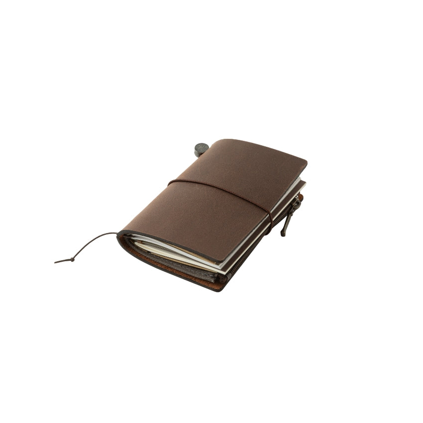 TRAVELER'S COMPANY Notebook Card Size 20th Anniversary Set, Brown