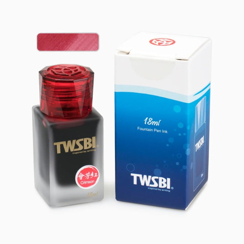 TWSBI 18ml Bottle Ink - Crimson