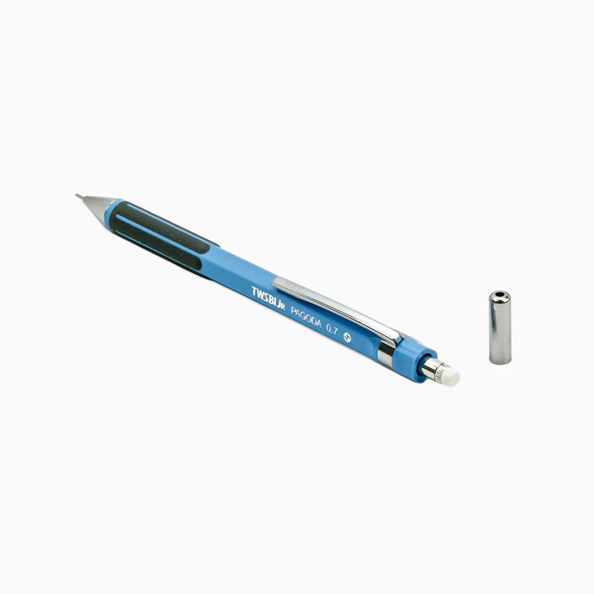 TWSBI Jr. Pagoda Mechanical Pencil - Blue, 0.7mm