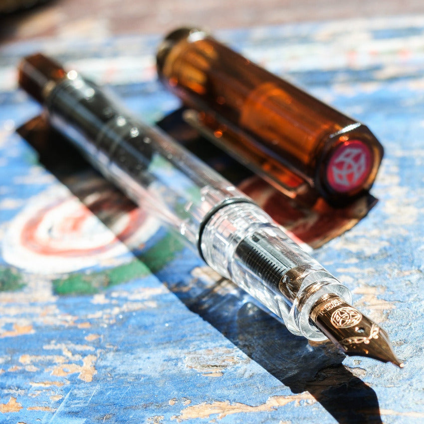 TWSBI ECO Fountain Pen - Root Beer with Bronze, Fine – Paper and Grace
