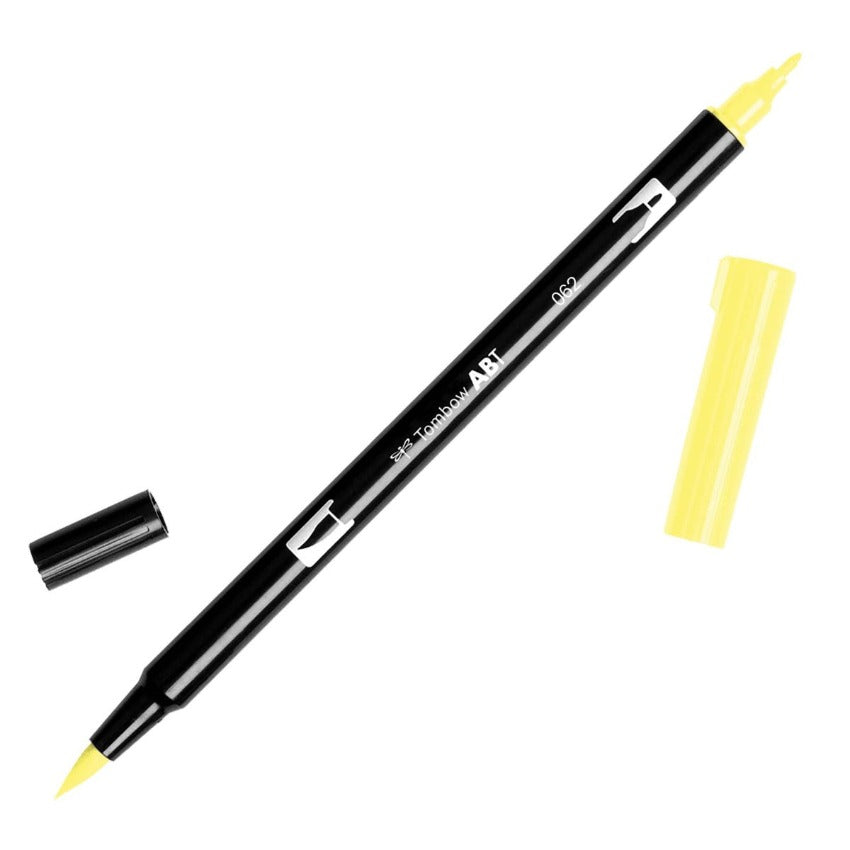 Tombow Dual Brush Marker - Pale Yellow 062