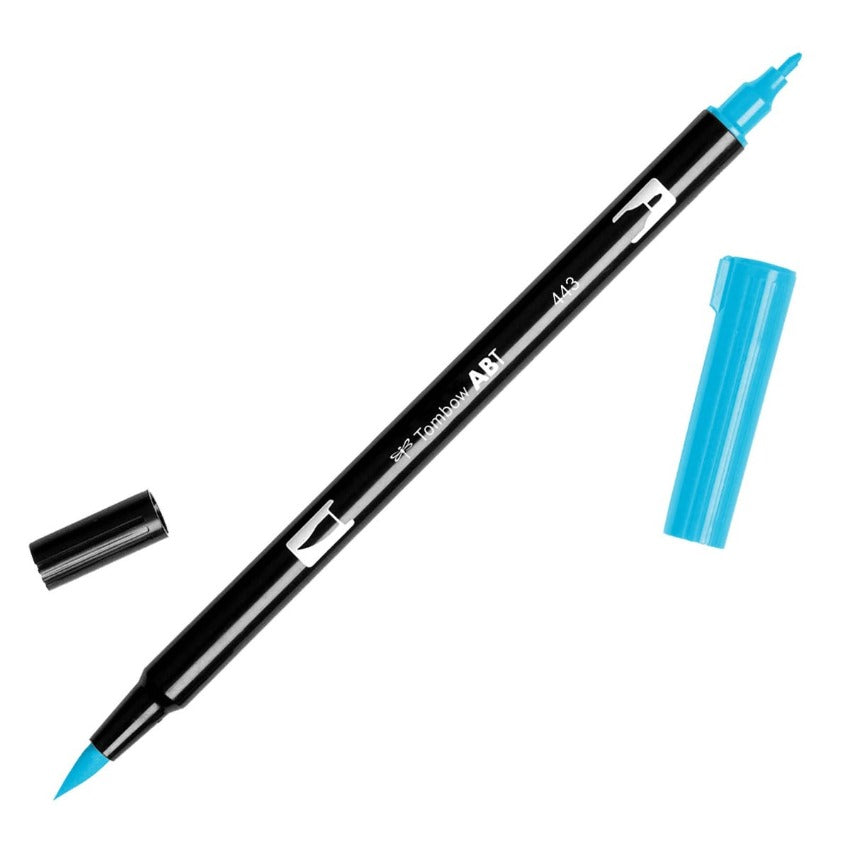 Tombow Dual Brush Marker - Turquoise 443