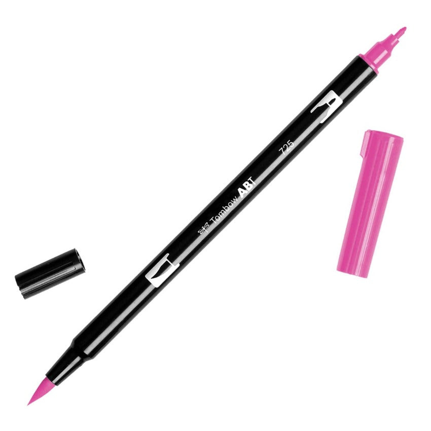 Tombow Dual Brush Marker - Rhodamine Red 725