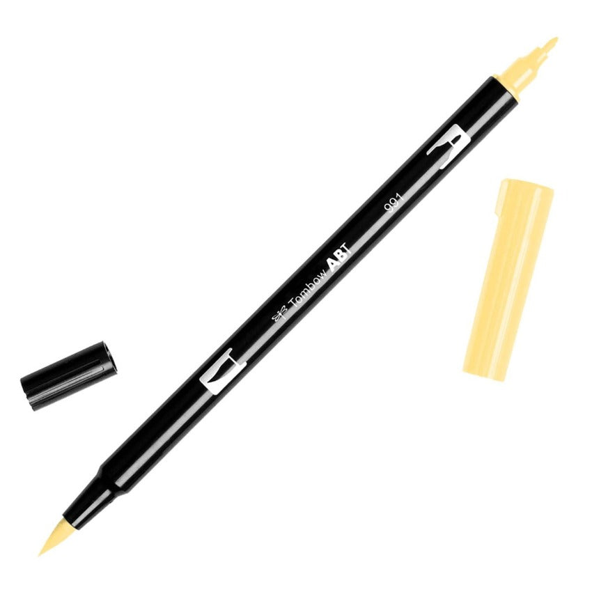 Tombow Dual Brush Marker - Light Ochre 991