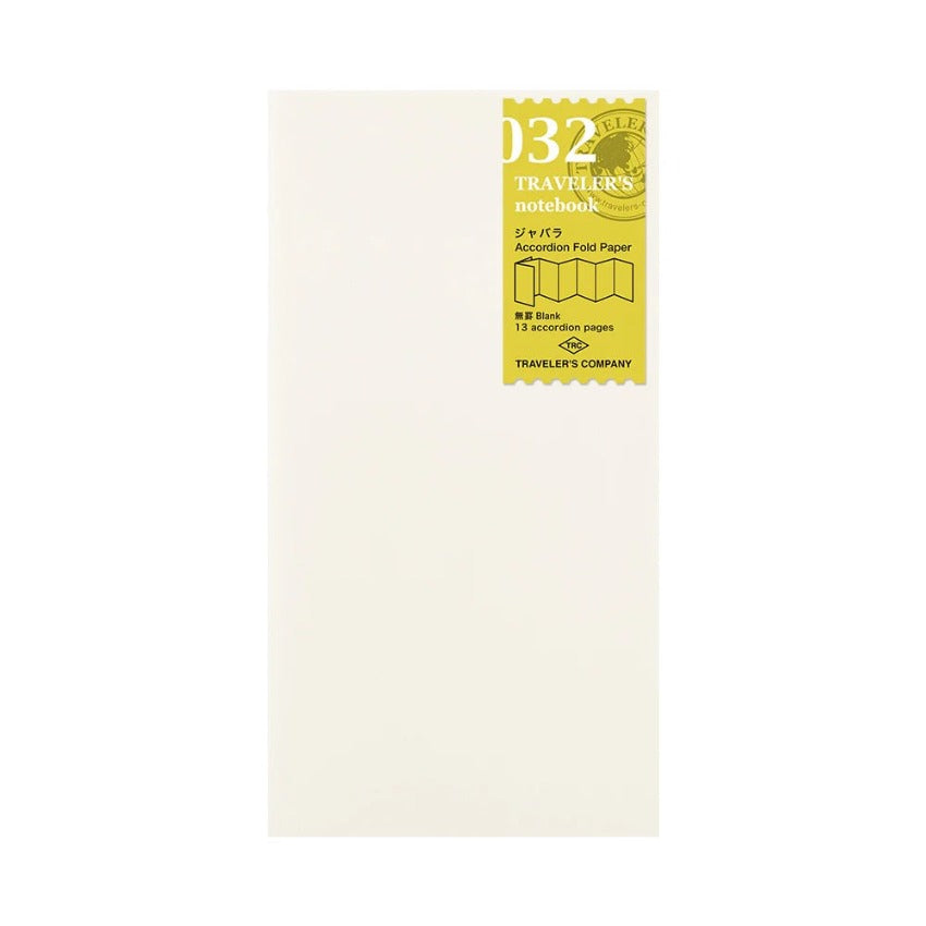 Traveler's Company Accordion Fold Paper (032)