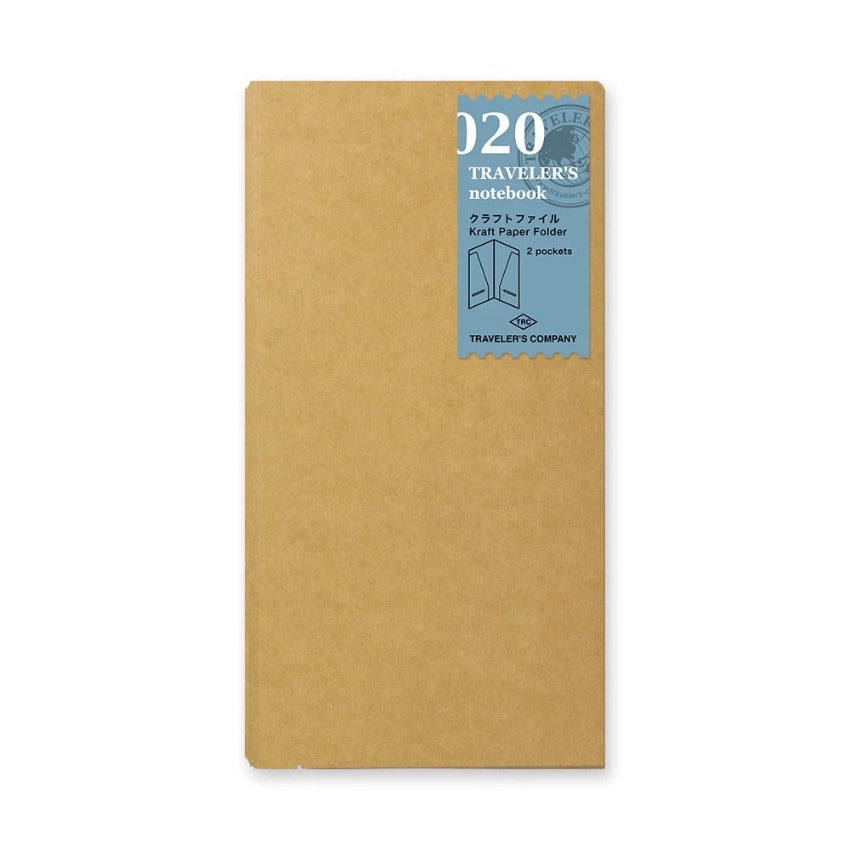 Traveler's Company Kraft Paper Folder (020)