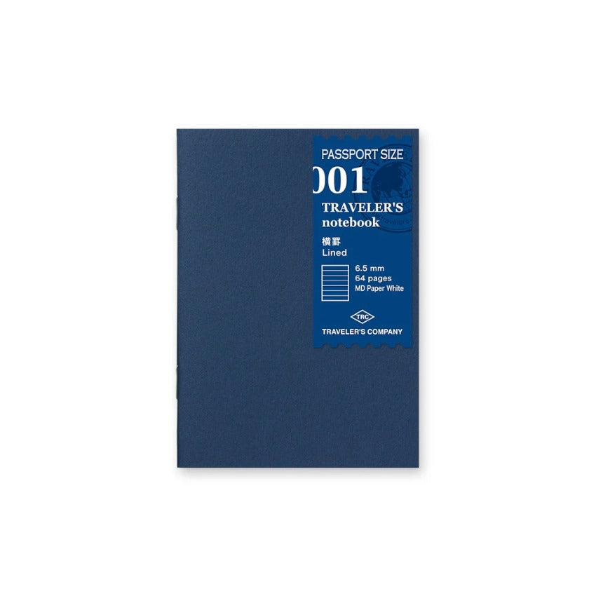 Traveler's Company Passport Lined Refill (001)