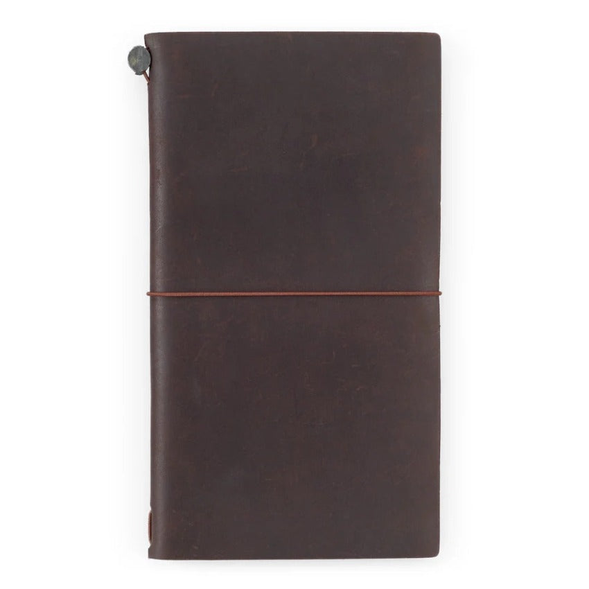 Traveler's Company Refillable Notebook - Brown