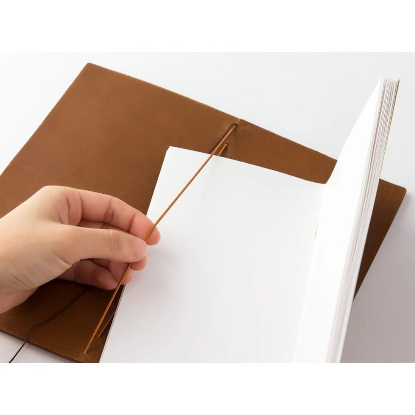 Traveler's Company Refillable Notebook - Camel