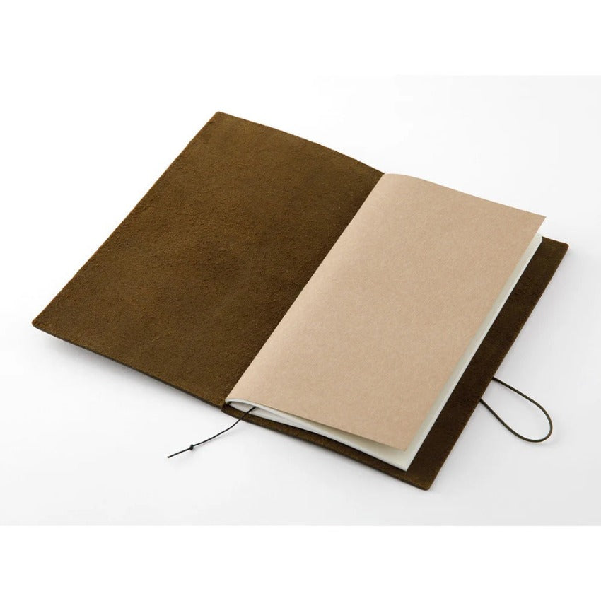 Traveler's Company Refillable Notebook - Open