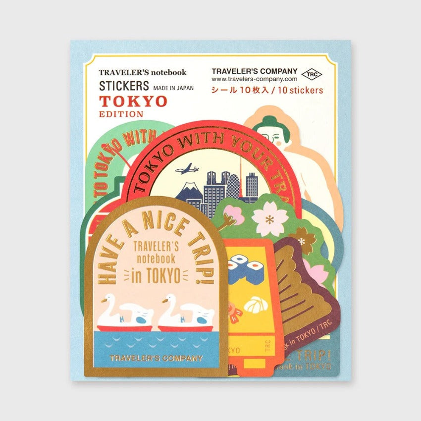 Traveler's Company Sticker Set - Tokyo Edition