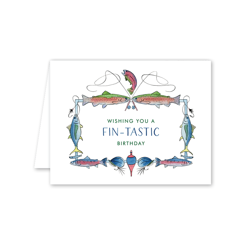 Trout Birthday Card