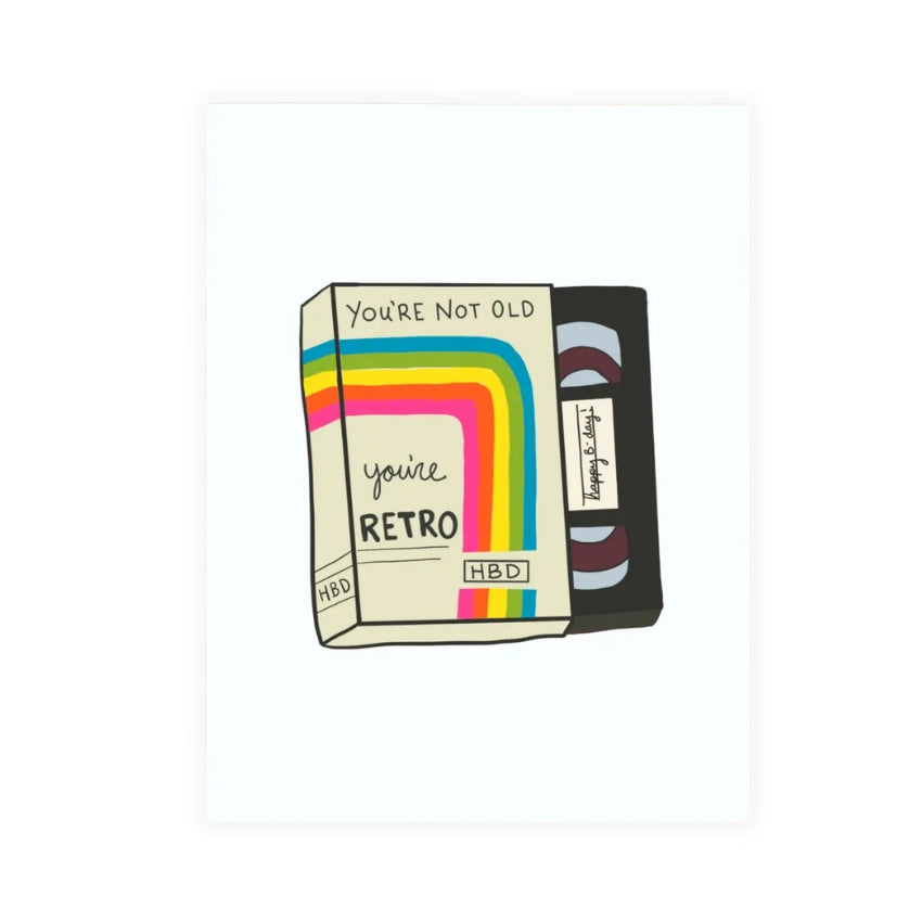 VHS Birthday Card