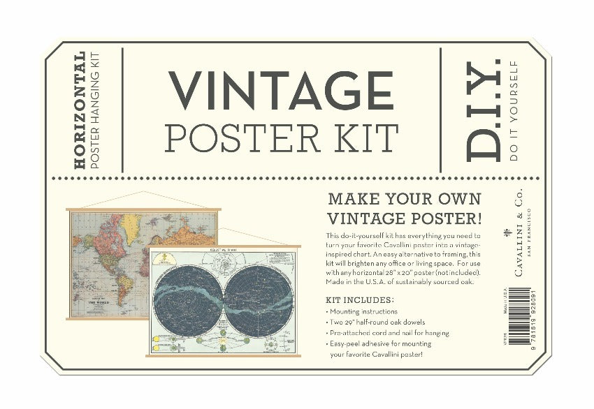 Horizontal Poster Kit Info