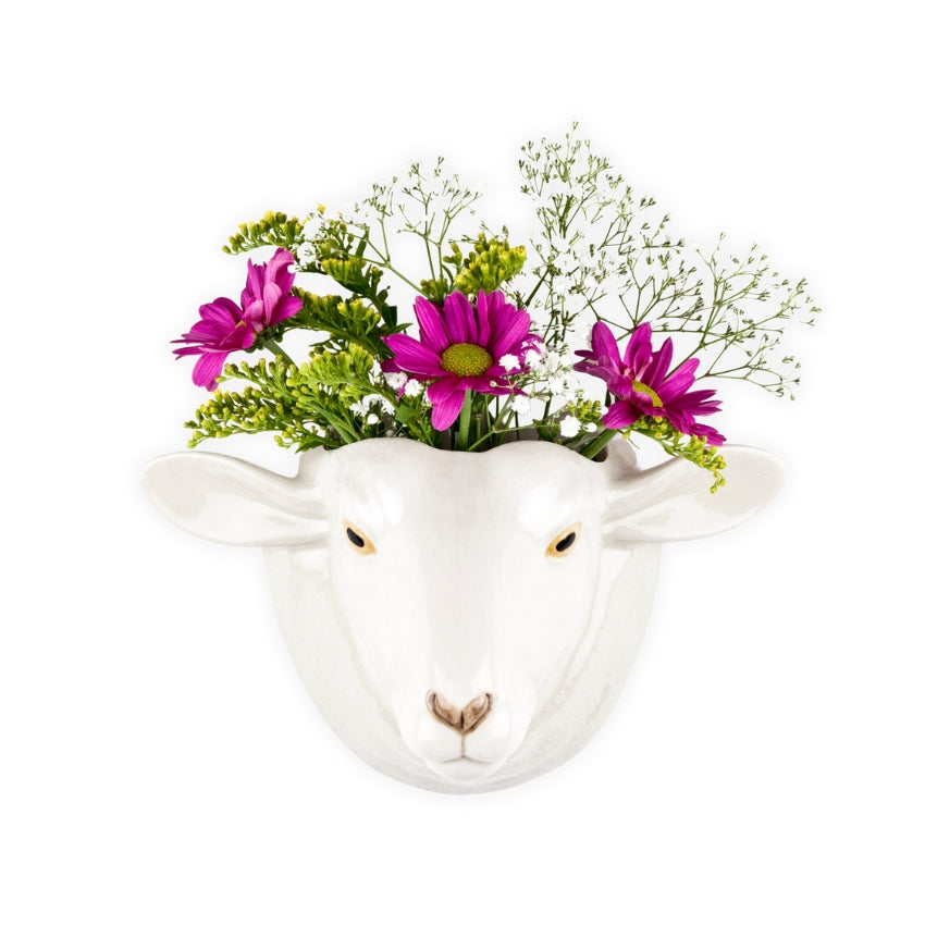 Wall Vase - White Suffolk