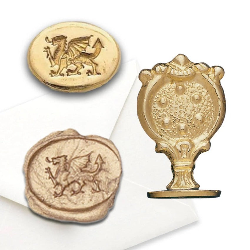 Welsh Dragon Motif Wax Stamp