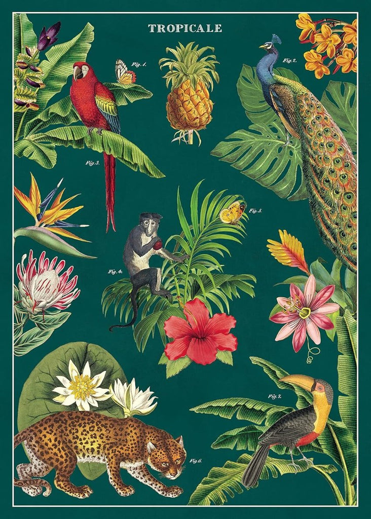 Tropicale Wrap Sheet - Cavallini & Co.