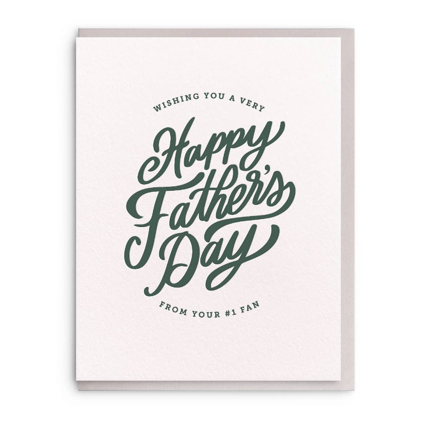 Dad Fan Father's Day Card