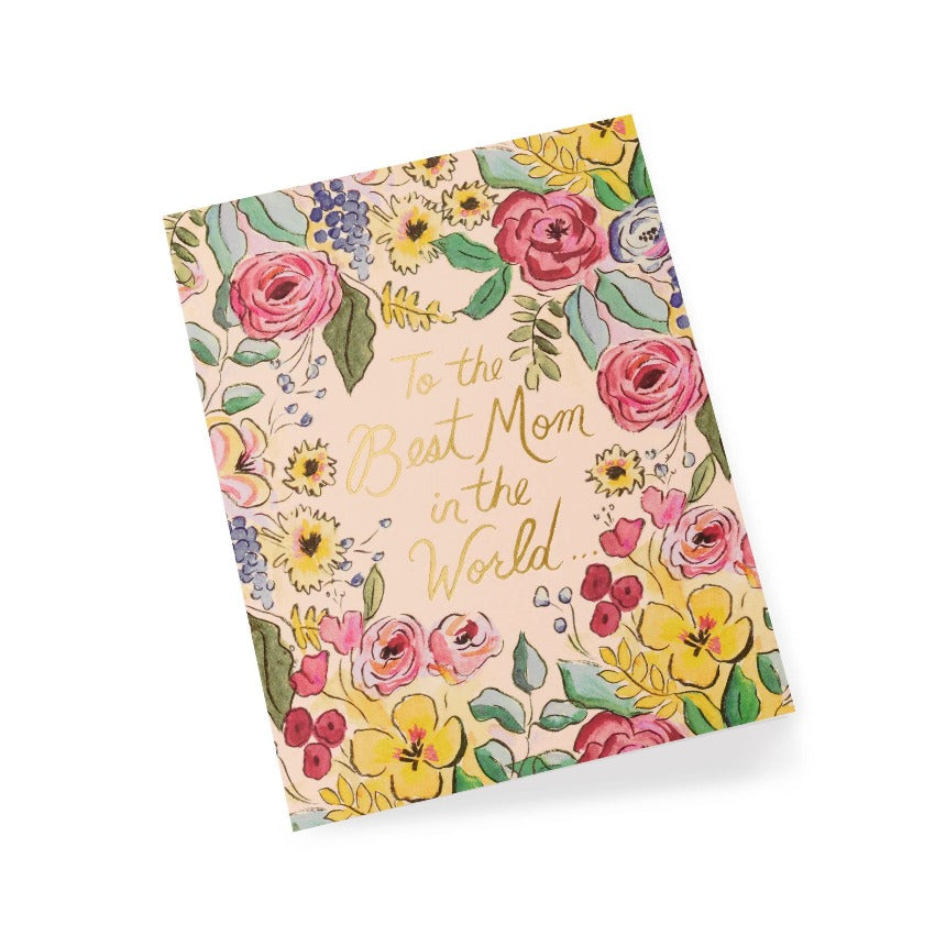 Best Mom in the World Card