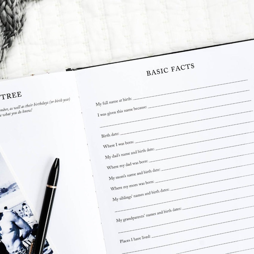 Legacy Journal: A Family Keepsake Book