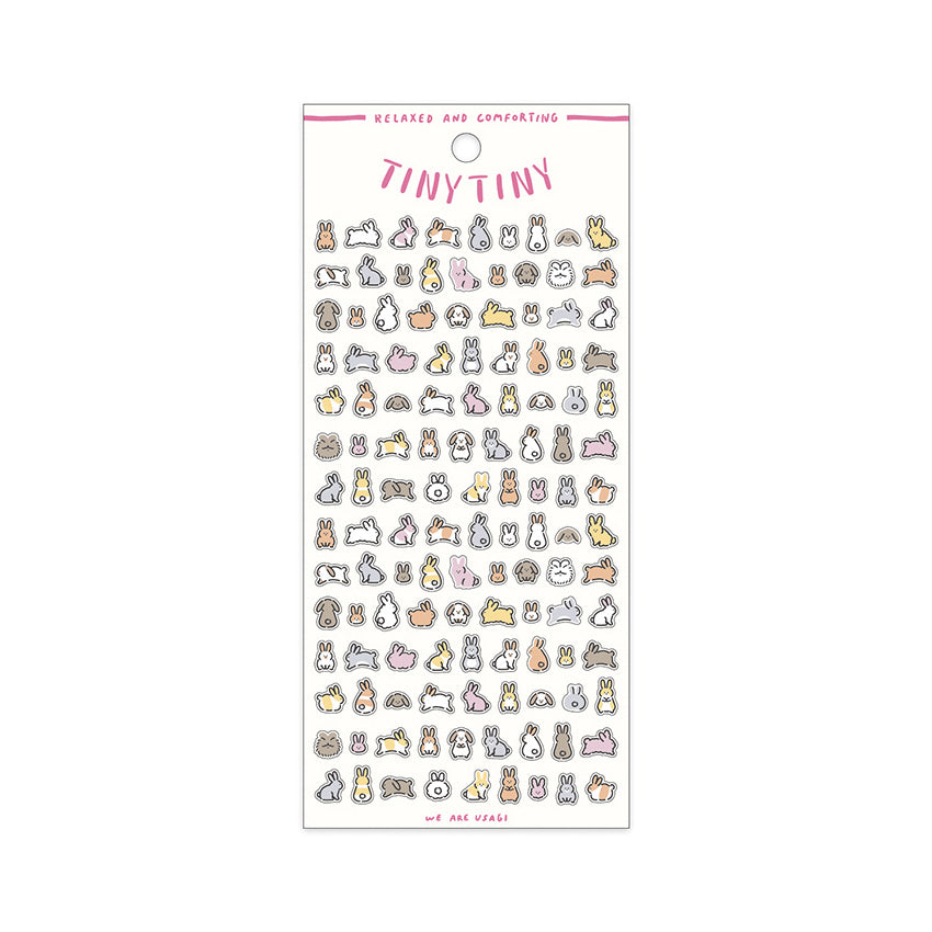 Tiny Tiny Rabbit Sticker Sheet