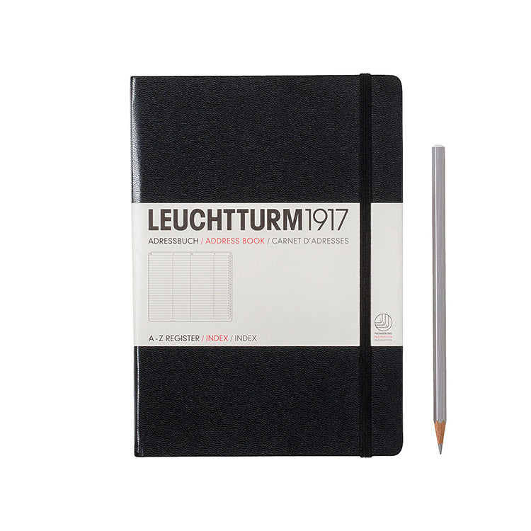 Leuchtturm Address Book - Medium (A5) Hardcover – Paper and Grace