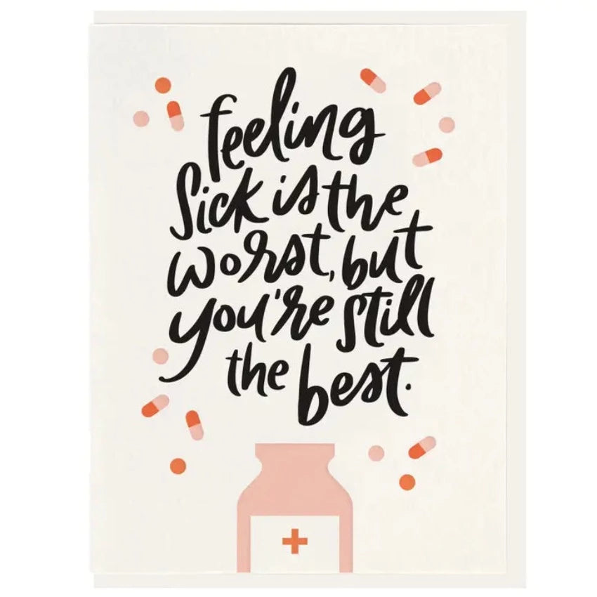 Feeling Sick Card Paper and Grace