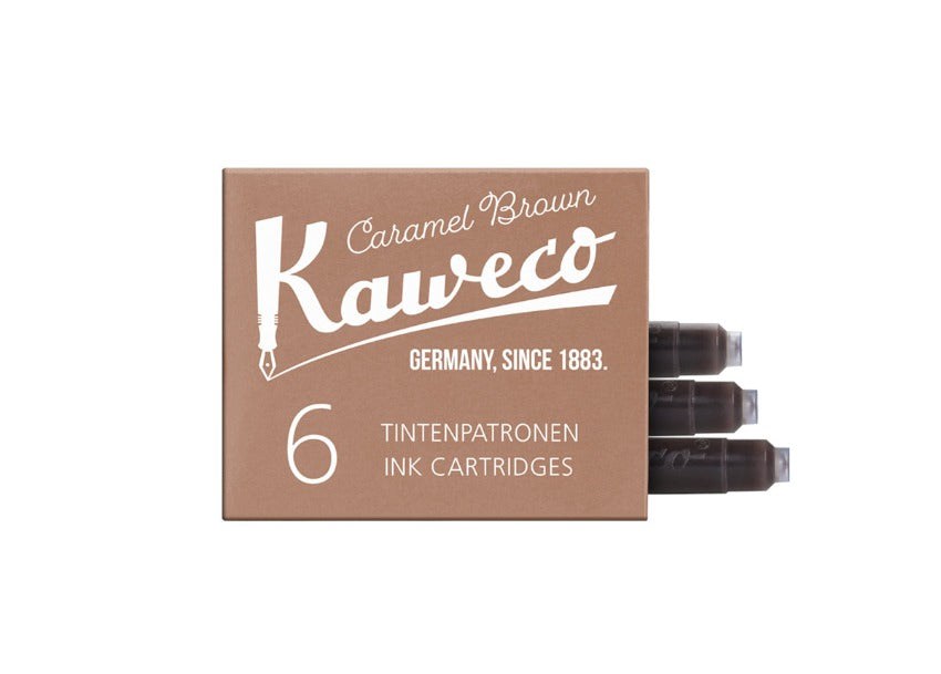 Kaweco-Ink-Cartridges-Caramel-Brown