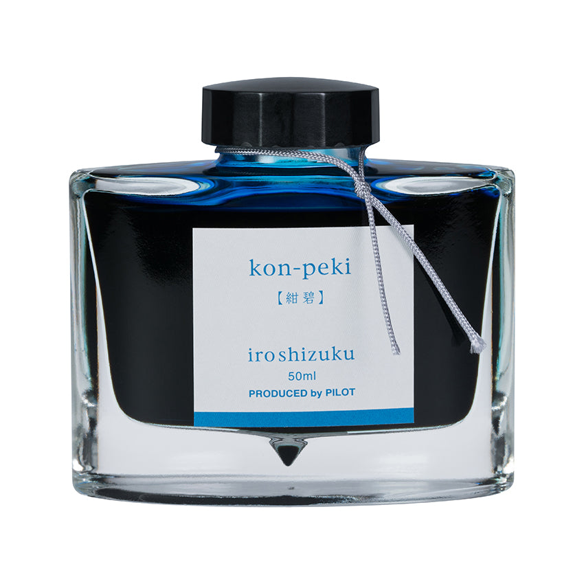 Pilot Iroshizuku Kon-Peki Ink – Paper and Grace