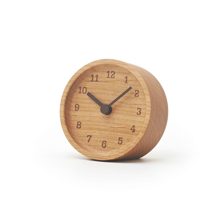Lemnos MUKU Desk Clock - Alder