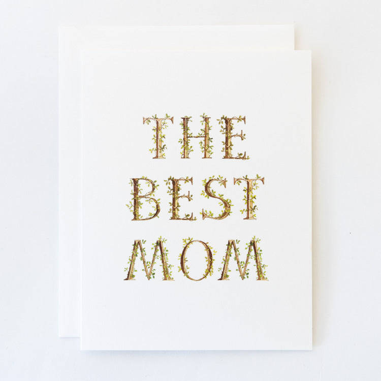 The Best Mom Card