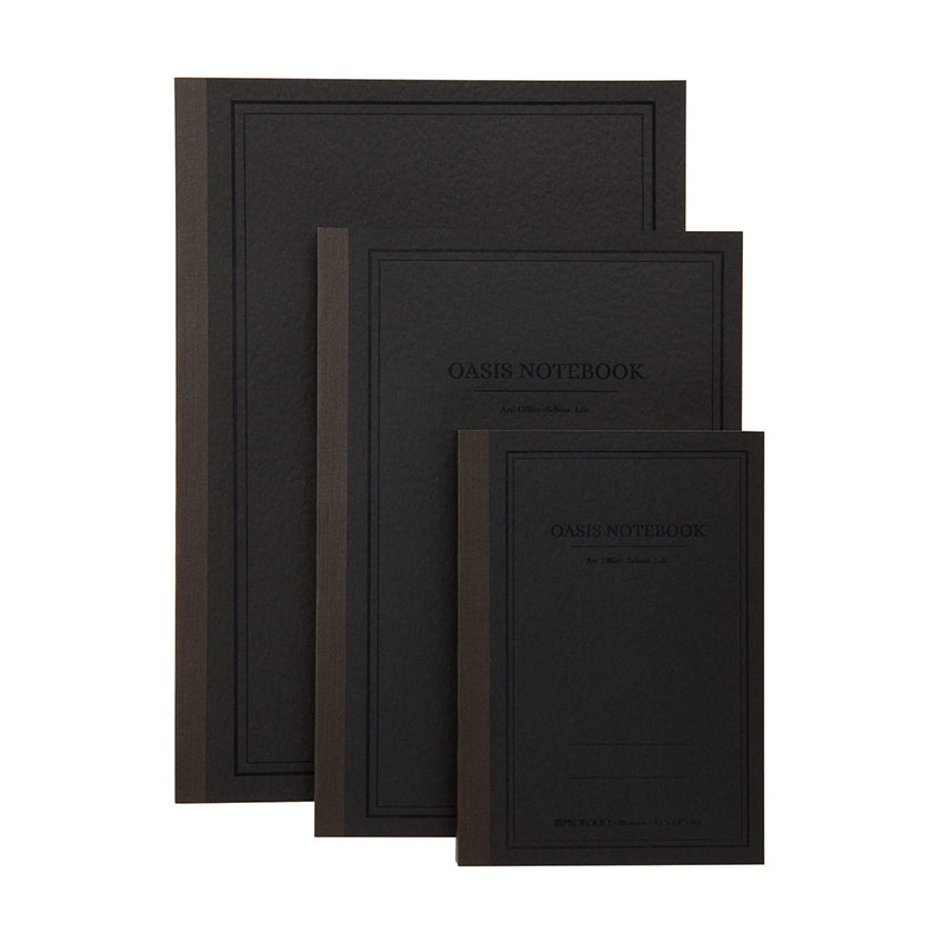 Oasis-Notebook-Black-All-Sizes