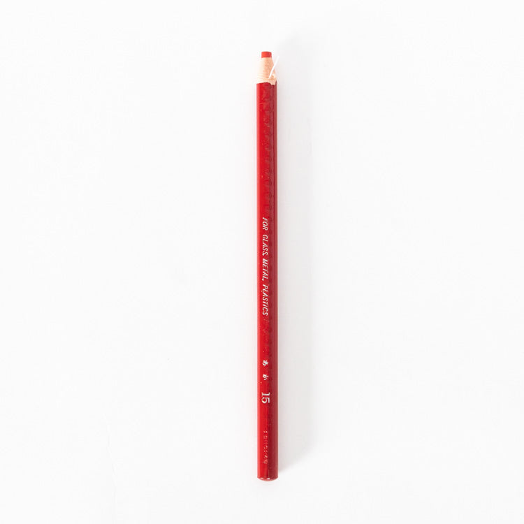 Mitsubishi Oil-Based Dermatograph Pencil - Red – Paper and Grace