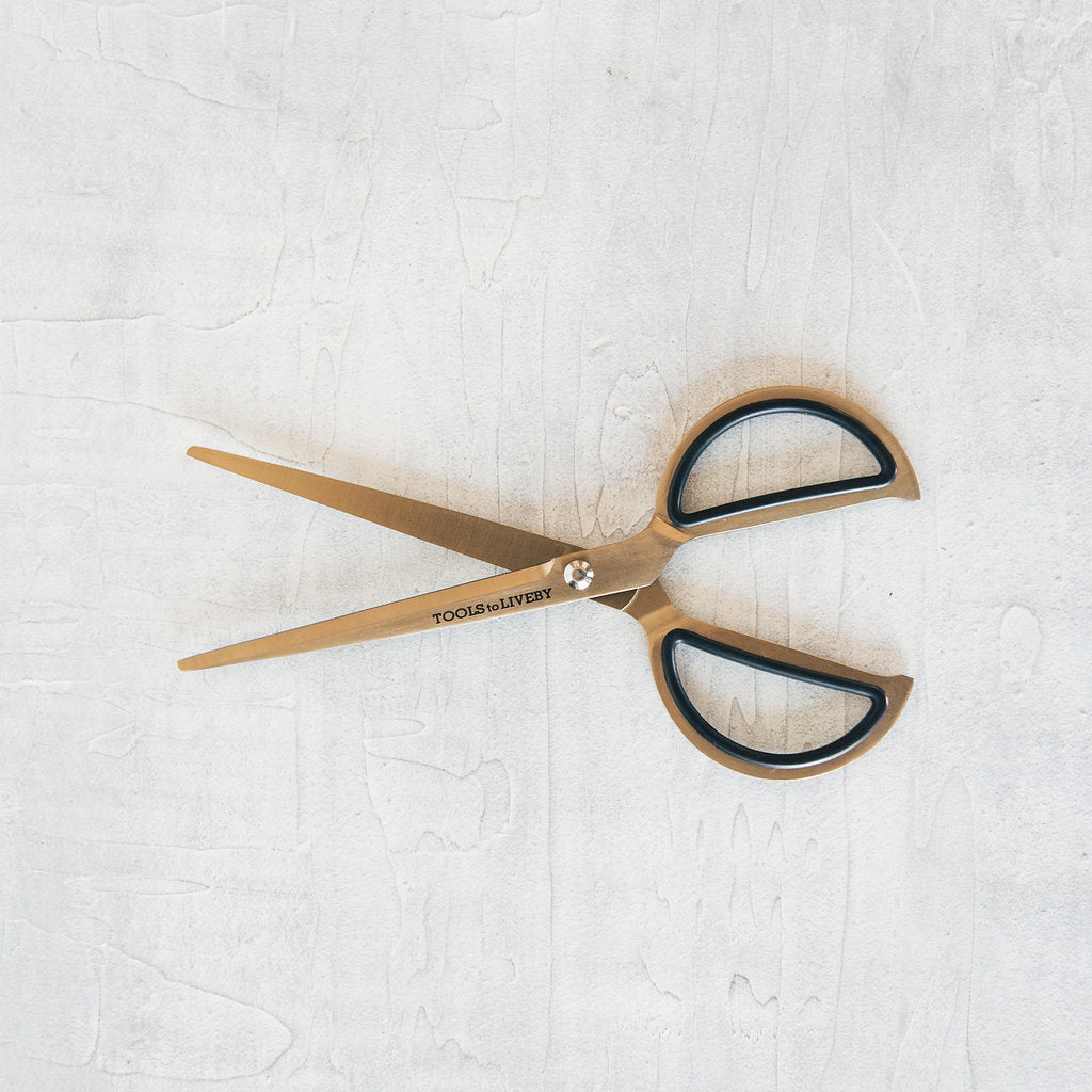 Yoobi Adult Scissors - Coral/Gold 1 ct