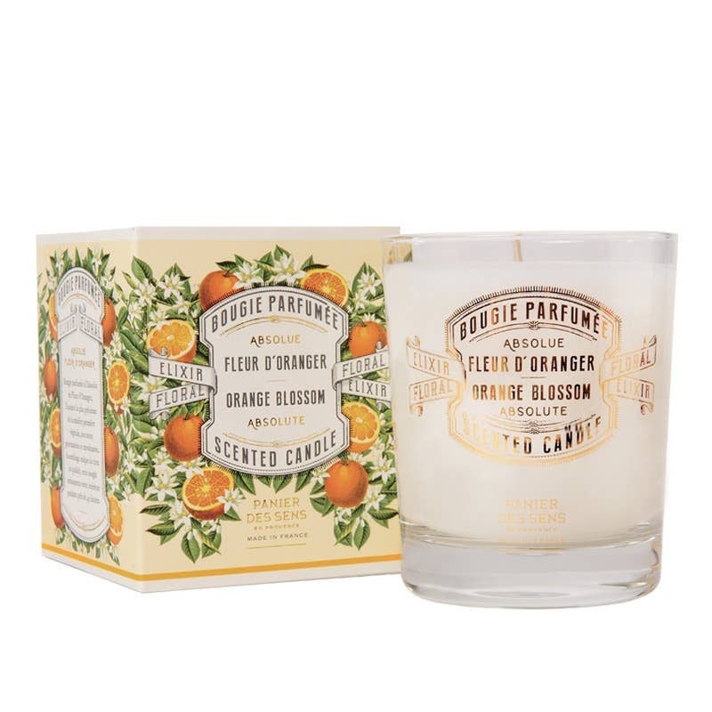 Orange Blossom Scented Candle